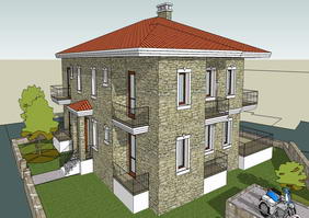 Sarıçetin apartmanı görünüm