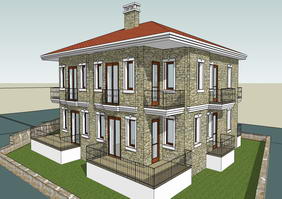 Sarıçetin apartmanı görünüm
